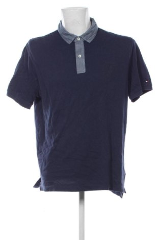 Męski T-shirt Tommy Hilfiger, Rozmiar XL, Kolor Niebieski, Cena 230,41 zł, #136959020