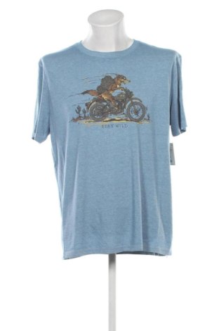 Ανδρικό t-shirt Lucky Brand, Μέγεθος XL, Χρώμα Μπλέ, Τιμή 18,22 €, #136959299