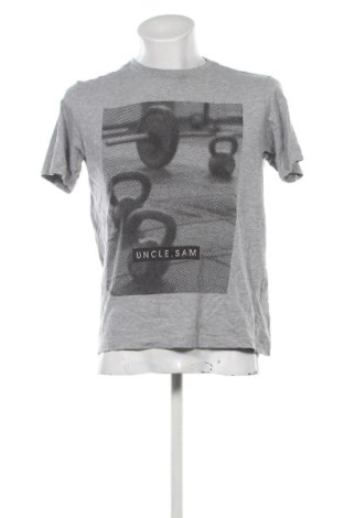 Męski T-shirt Uncle Sam, Rozmiar M, Kolor Szary, Cena 39,99 zł, #136960801
