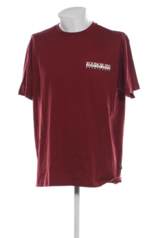 Ανδρικό t-shirt Napapijri, Μέγεθος XL, Χρώμα Κόκκινο, Τιμή 46,99 €, #136963399