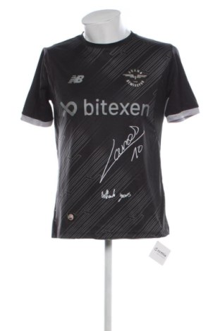 Ανδρικό t-shirt New Balance, Μέγεθος L, Χρώμα Μαύρο, Τιμή 17,99 €, #136968995