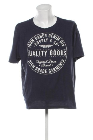 Ανδρικό t-shirt John Baner, Μέγεθος 3XL, Χρώμα Μπλέ, Τιμή 10,00 €, #136977749