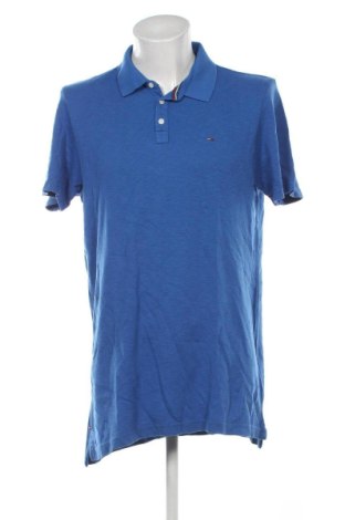 Męski T-shirt Tommy Hilfiger, Rozmiar XXL, Kolor Niebieski, Cena 171,99 zł, #136978891