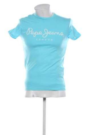 Tricou de bărbați Pepe Jeans, Mărime S, Culoare Albastru, Preț 105,59 Lei, #136985016