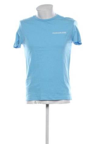 Pánské tričko  Calvin Klein Jeans, Velikost S, Barva Modrá, Cena  612,00 Kč, #136985518
