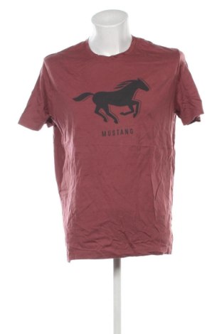 Pánské tričko  Mustang, Velikost XL, Barva Popelavě růžová, Cena  309,00 Kč, #136989354