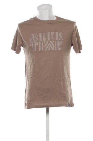 Tricou de bărbați Sinsay, Mărime L, Culoare Bej, Preț 61,66 Lei, #136996592
