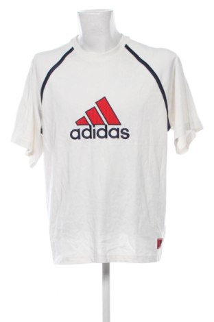 Мъжка тениска Adidas, Размер L, Цвят Бял, Цена 32,21 €, #136997174