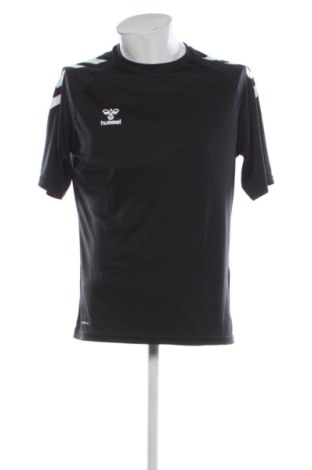 Ανδρικό t-shirt Hummel, Μέγεθος L, Χρώμα Μαύρο, Τιμή 18,99 €, #137035061