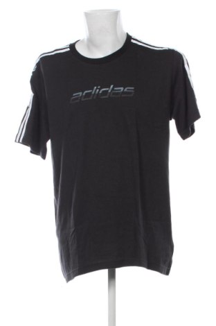 Ανδρικό t-shirt Adidas, Μέγεθος XL, Χρώμα Μαύρο, Τιμή 19,99 €, #136956969