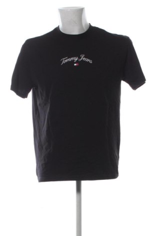 Мъжка тениска Tommy Jeans, Размер M, Цвят Черен, Цена 21,47 €, #136735658