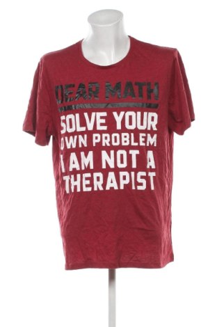 Ανδρικό t-shirt Mantaray, Μέγεθος 3XL, Χρώμα Κόκκινο, Τιμή 11,99 €, #136936563