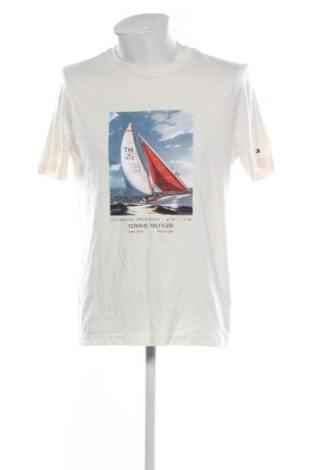 Pánské tričko  Tommy Hilfiger, Velikost M, Barva Krémová, Cena  449,00 Kč, #136943934