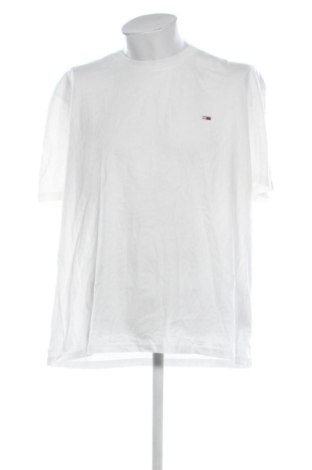 Ανδρικό t-shirt Tommy Jeans, Μέγεθος 4XL, Χρώμα Λευκό, Τιμή 41,99 €, #136947173