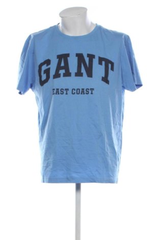 Męski T-shirt Gant, Rozmiar XXL, Kolor Niebieski, Cena 237,08 zł, #136957800