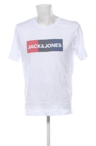 Tricou de bărbați Jack & Jones, Mărime XL, Culoare Alb, Preț 55,99 Lei, #136968784