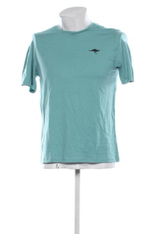 Męski T-shirt Kangaroos, Rozmiar S, Kolor Niebieski, Cena 63,99 zł, #136975738