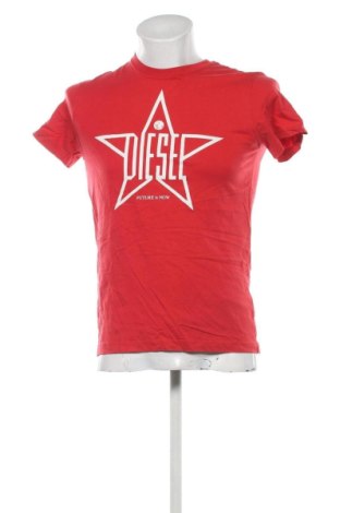 Herren Shirt Diesel, Größe M, Farbe Rot, Preis 45,99 €, #136987164