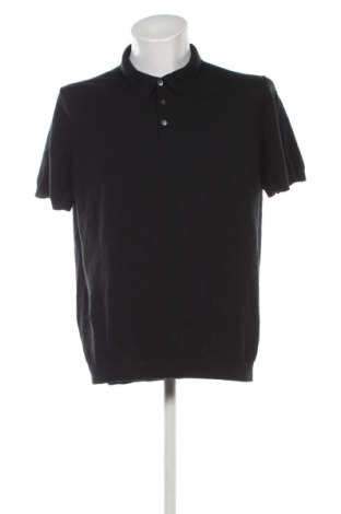 Męski T-shirt Massimo Dutti, Rozmiar XXL, Kolor Czarny, Cena 42,34 zł, #137002122