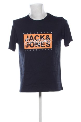 Męski T-shirt Jack & Jones, Rozmiar M, Kolor Niebieski, Cena 60,99 zł, #137009248