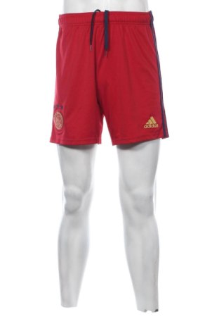 Ανδρικό κοντό παντελόνι Adidas, Μέγεθος S, Χρώμα Κόκκινο, Τιμή 15,99 €, #136922416