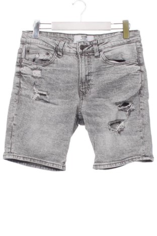 Мъжки къс панталон Bershka, Размер S, Цвят Сив, Цена 14,00 €, #136968461