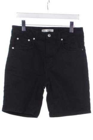 Мъжки къс панталон Zara, Размер S, Цвят Черен, Цена 12,00 €, #136976378