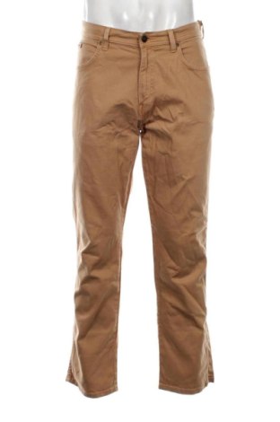Мъжки панталон Wrangler, Размер L, Цвят Кафяв, Цена 19,42 €, #136986585