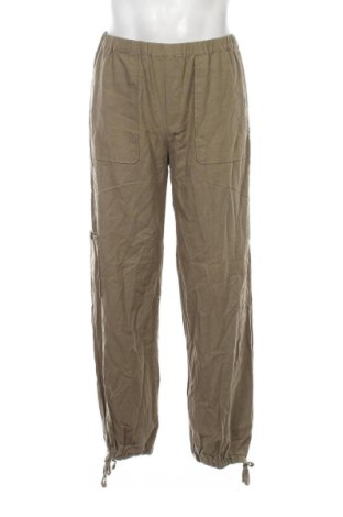Męskie spodnie Pull&Bear, Rozmiar L, Kolor Zielony, Cena 83,99 zł, #137017524