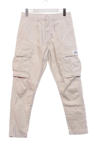 Pantaloni de bărbați Zara, Mărime S, Culoare Bej, Preț 17,99 Lei, #135804168