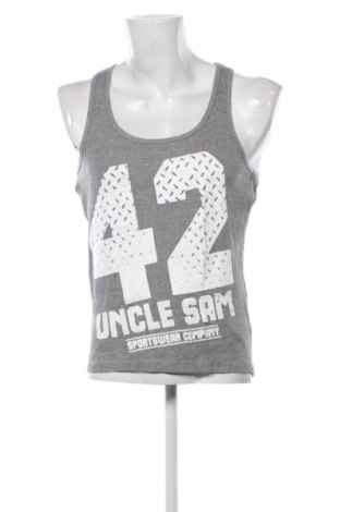 Pánské tilko  Uncle Sam, Velikost M, Barva Šedá, Cena  269,00 Kč, #136942566