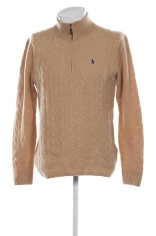Férfi pulóver Polo Ralph Lauren, Méret M, Szín Bézs, Ár 44 609 Ft, #136975397