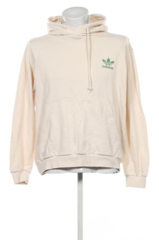 Herren Sweatshirt Adidas, Größe L, Farbe Ecru, Preis 30,88 €, #136942171