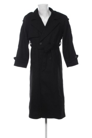 Pánský kabát  Bershka, Velikost S, Barva Černá, Cena  2 249,00 Kč, #136995531