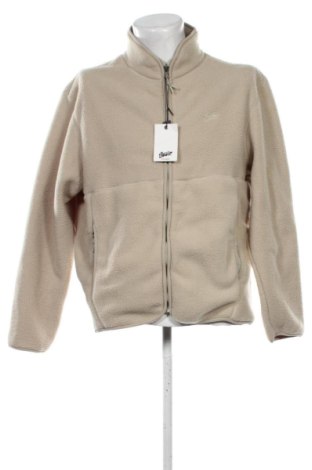 Męska kurtka z polaru Pull&Bear, Rozmiar L, Kolor Beżowy, Cena 228,99 zł, #136948279