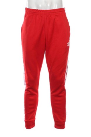 Мъжко спортно долнище Adidas, Размер L, Цвят Червен, Цена 28,63 €, #137005904
