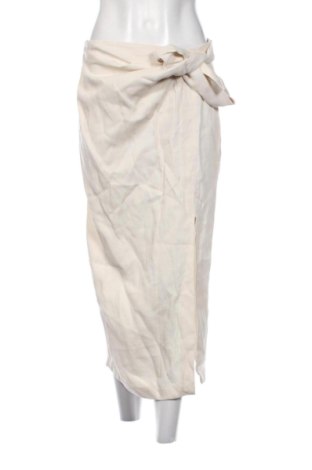 Rock Massimo Dutti, Größe M, Farbe Ecru, Preis 80,18 €, #136915336