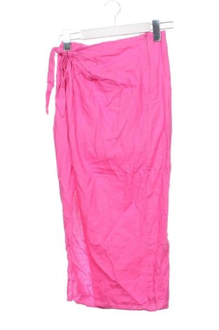 Fustă Bershka, Mărime XXS, Culoare Roz, Preț 67,99 Lei, #136923343