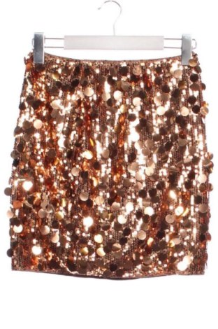 Fustă Unbranded, Mărime XS, Culoare Auriu, Preț 57,99 Lei, #136934145