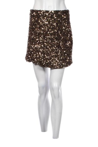 Spódnica Zara, Rozmiar M, Kolor Złocisty, Cena 58,94 zł, #136952974