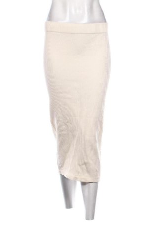 Spódnica Bershka, Rozmiar M, Kolor ecru, Cena 48,23 zł, #136968496