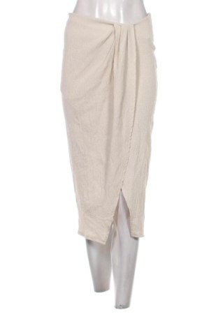 Rock H&M, Größe M, Farbe Beige, Preis 16,99 €, #137025345