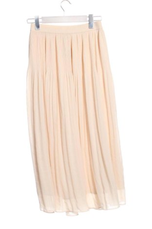 Rock H&M, Größe XS, Farbe Beige, Preis 13,99 €, #137039127