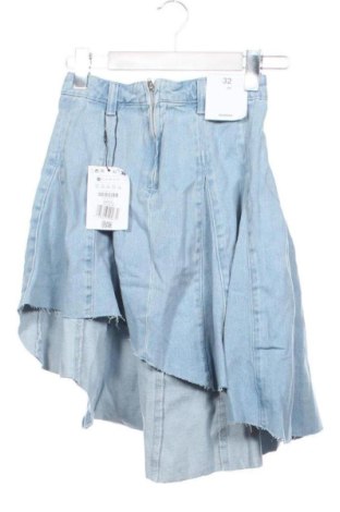 Rock Bershka, Größe XXS, Farbe Blau, Preis 23,99 €, #136918005