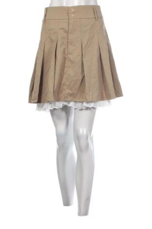 Fustă SHEIN, Mărime XXL, Culoare Bej, Preț 46,99 Lei, #136945724