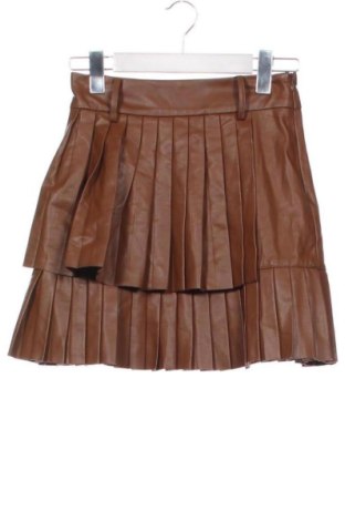 Spódnica Zara, Rozmiar XS, Kolor Brązowy, Cena 64,30 zł, #136956221