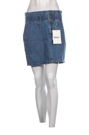 Fustă ONLY, Mărime S, Culoare Albastru, Preț 167,99 Lei, #136971626