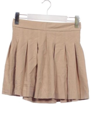 Fustă Stradivarius, Mărime XS, Culoare Bej, Preț 47,99 Lei, #136982409