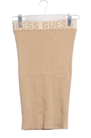Fustă Guess, Mărime XXS, Culoare Bej, Preț 155,99 Lei, #137036622