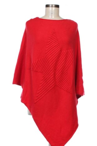 Poncho Liberty, Größe M, Farbe Rot, Preis 13,00 €, #136938418